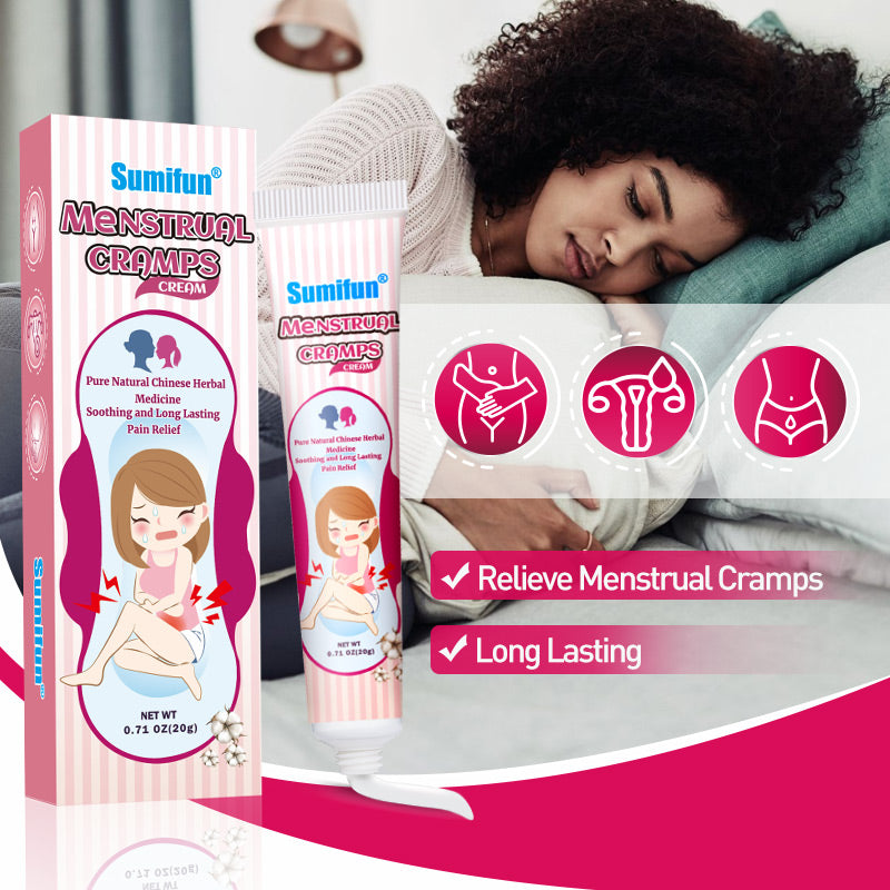Crème Apaisante Naturelle – Soulagement Élégant des Douleurs Menstruelles