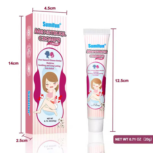 Crème Apaisante Naturelle – Soulagement Élégant des Douleurs Menstruelles